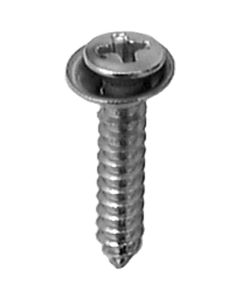 AVC2775 image(0) - AUVECO 8 X 7/8 PHIL OVAL HEX SEMS TAP SCRW FLUSH CHROME