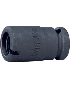 KKN12140-5-16 image(0) - Ko-ken USA 12140-5/16 1/4 Sq. Dr. Adaptor 5/16 For 5/16H Bit Length 25mm