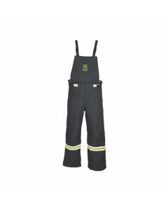 OBRTCG75-BIB-TL image(0) - OBERON Bib Overalls - Arc Flash - 75 Cal TCG - Color: Black - Size: Large Tall