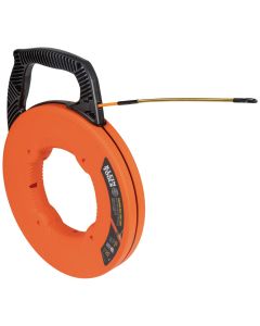 KLE56335 image(0) - Klein Tools Wide Steel Fish Tape, 1/4-Inch x 25-Foot