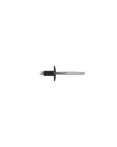 DCO4002 image(0) - Disco Automotive Hardware 4002PK Bumper Assembly Rivet, 1/4 in Dia x 1/8 to 1/4 in Grip Range, Steel, Black