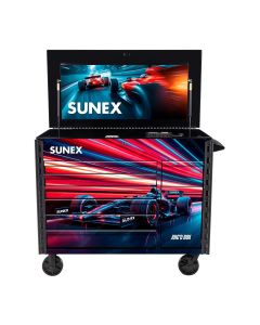 SUN8065PCBKGP image(0) - SUNEX 50 Inch 7 Drawer Power Cart - GRAND PRIX