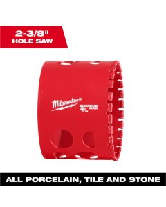 MLW49-56-5656 image(0) - Milwaukee Tool 2-3/8 Inch Diamond Max Hole Saw