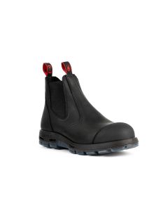 RDBUSBBKSC15 image(0) - Redback Boots USA Easy Escape HD 6-Inch Slip-On Steel Toe Scuff Cap 16US (15UK)