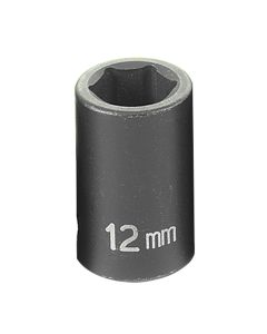 GRE1012M image(1) - Grey Pneumatic 3/8" Drive x 12mm Standard Socket