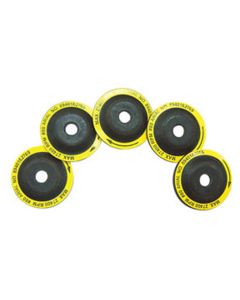 CPT8940162768 image(1) - Chicago Pneumatic 5PK 2" GRINDING WHEEL 60G