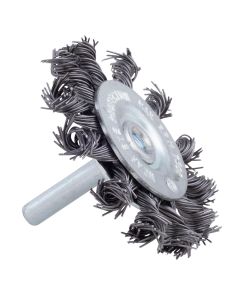 Shark Welding 2-inch Mini Knotted Wire Wheel on 1/4-inch Mandrel