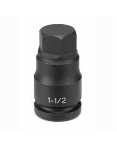 Grey Pneumatic 1" Drive x 1-5/8" Hex Driver