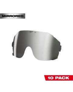 MLW48-73-1462 image(2) - Milwaukee Tool 10pk Mirrored Eye Visor Replacement Lenses