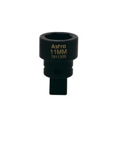 AST7811311 image(0) - Astro Pneumatic 1/4 Drive 13mm Low Profile Nano Impact Socket