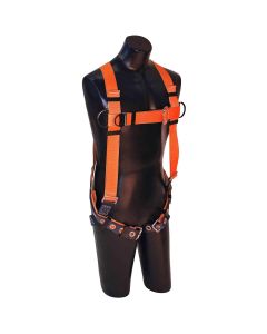 SRW800000-A image(0) - FALL SAFE Safety Harness - IRONMAN LITE Series - Vest Style  - Back, Quick Connect, Tongue Buckle  - Size: Medium / Large