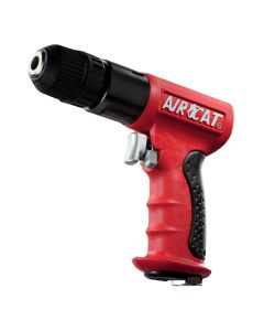 ACA4338 image(0) - AirCat 3/8" Drive Reversible Red Composite Drill