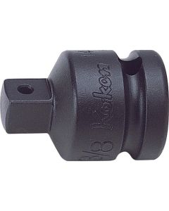 KKN14433A image(0) - Ko-ken USA 14433A 1/2 Sq. Dr. Adaptor 3/8 Square Length 37.5mm Hole type