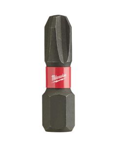 MLW48-32-4413 image(0) - Milwaukee Tool SHOCKWAVE Impact Phillips #3 Insert Bits (2PK)