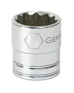 KDT80505 image(1) - GearWrench 3/8 Inch Drive 12 Point Standard SAE Socket 13/16 Inch