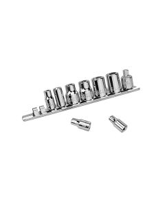 WLMW1338 image(0) - Wilmar Corp. / Performance Tool 9 Piece External Star Socket Set