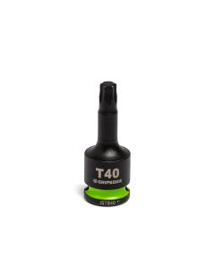 GETISTB40 image(0) - Grip Edge Tools 3/8" Dr RPT Impact Star Bit Socket T40