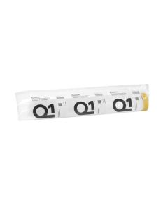 Q1PMDF02120 image(0) - PPM Q1 Products MDF02120 Premium Masking Drop Film, 25 yd L x 120 cm W, HDPE, Sun Yellow (Tape), Clear (Film)