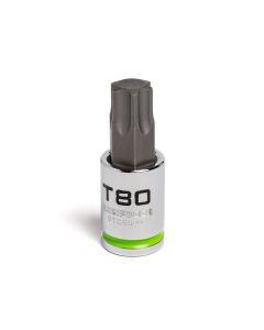 GETSTC80 image(0) - Grip Edge Tools 1/2" Dr RPT Star Bit Socket T80