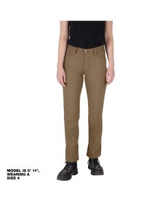 MLWF650K-0R image(0) - Milwaukee Tool Women's Work Pants - Khaki - Size  0