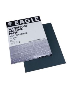 EAG1020400 image(0) - Eagle Abrasives, Inc. KOVAX 102-0400 Sanding Sheet, 9 in W x 11 in L, 400 Grit, Silicon Carbide Abrasive, Paper Backing, Wet