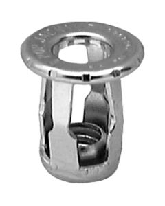 AUVECO AP13016 Jack Nut, 1/4 in - 20 TPI Bolt x 0.438 in Dia x 0.731 in L, 1010 Steel, Zinc