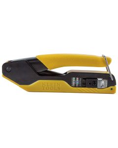 KLEVDV226005 image(0) - Klein Tools Data Cable Crimping Tool for Pass-Thru&trade;, Compact