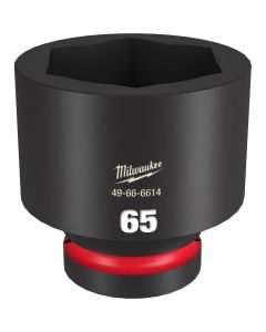 Milwaukee Tool SHOCKWAVE Impact Duty  1"Drive 65MM Standard 6 Point Socket