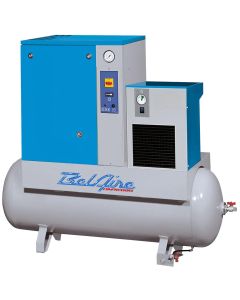 IMC (Belaire) 15 HP 132 Gallon 125 PSI Air Compressor 15 HP 132 Gallon 125 PSI Screw w Dryer 52 CFM MAX 125 PSI 208230460V 3Ph 68 dBA