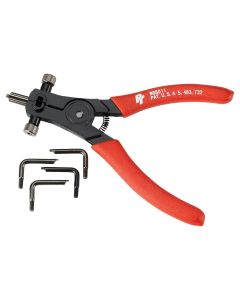 WLMW88011 image(1) - Wilmar Corp. / Performance Tool Adjustable External Snap Ring Pliers