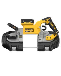 DWTDCS376P2 image(0) - DEWALT 20V MAX* 5 in. Dual Switch Band Saw Kit