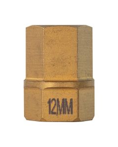 Mayhew 12 MM Metric Hex Dual Drive Bit, 1/2" Drive