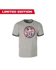 MLWSS1924GS image(1) - Milwaukee Tool Limited Edition 100th Anniversary: 1924 Work Shirt Gray Small
