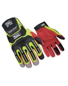 RIN146-13 image(2) - Ringers R-14 Mechanics Gloves Hi-Vis XXXL