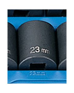 GRE2023M image(1) - Grey Pneumatic 1/2" Drive x 23mm Standard Socket