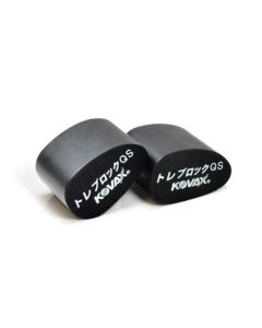 Eagle Abrasives, Inc. Eagle Abrasives 9710056 Toleblock QS, 33 mm L x 26 mm W, PSA Attachment