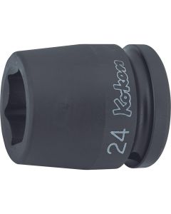 Ko-ken USA 16400M-16 3/4 Sq. Dr. Socket 16mm 6 point Length 50mm
