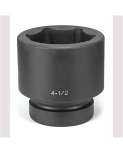 GRE7144R image(0) - Grey Pneumatic 2-1/2" Drive x 4-1/2" Standard  Socket