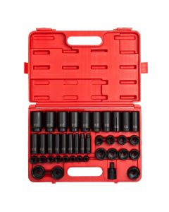 SUN2668 image(7) - SUNEX 1/2" Drive 39 Piece SAE Deep Impact Socket Set