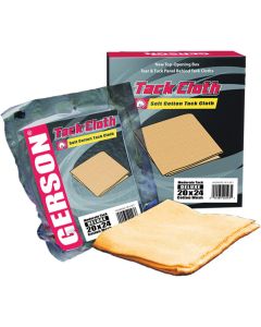 GEC020003G image(0) - Gerson Co. 020003G Deluxe Tack Cloth, 36 in L x 18 in W, Gold