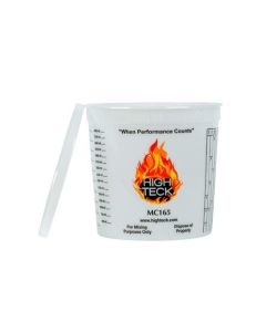 HITMC165 image(0) - High Teck Products MC165 Mixing Cup, 5 qt, Polypropylene