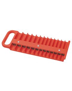 LIS40120 image(2) - Lisle SOCKET HOLDER MAGNETIC 1/4IN DR F/26 SOCKETS RED