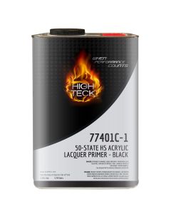 High Teck Products 77401C-1 50-State High Solids Acrylic Lacquer Primer-Black-GL