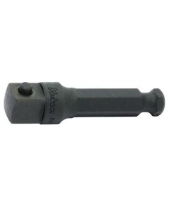 Ko-ken USA 120-50P 5/16 Hex Dr. Adaptor 3/8 Square Length 50mm Pin type