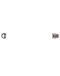 DCO709MT image(0) - Disco Automotive Hardware 1/8" Stud Size 3/16" Hole Size