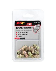 WLMW54249 image(1) - Wilmar Corp. / Performance Tool 10 pk. 1/4-28 Grease Fittings