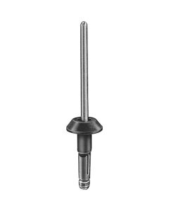 AUVECO 19376 Split-Type Rivet, 5/32 in Dia x 1/8 to 11/32 in Grip Range, Aluminum Rivet/Mandrel