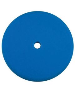 PES890145 image(1) - Presta 890145 Single Sided Soft Polishing Pad, 8-1/2 in Dia, 1-1/2 in THK, Hook and Loop Attachment, Foam Pad, Blue