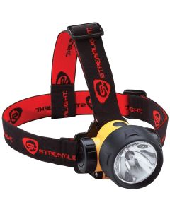 STL61050 image(1) - Streamlight Trident Div. 2 with White LEDs - Includes Alkaline Batteries, Rubber & Elastic Straps - Yellow