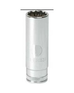 KDT80786 image(0) - GearWrench 1/2 Inch Drive 12 Point Deep Metric Socket 15mm